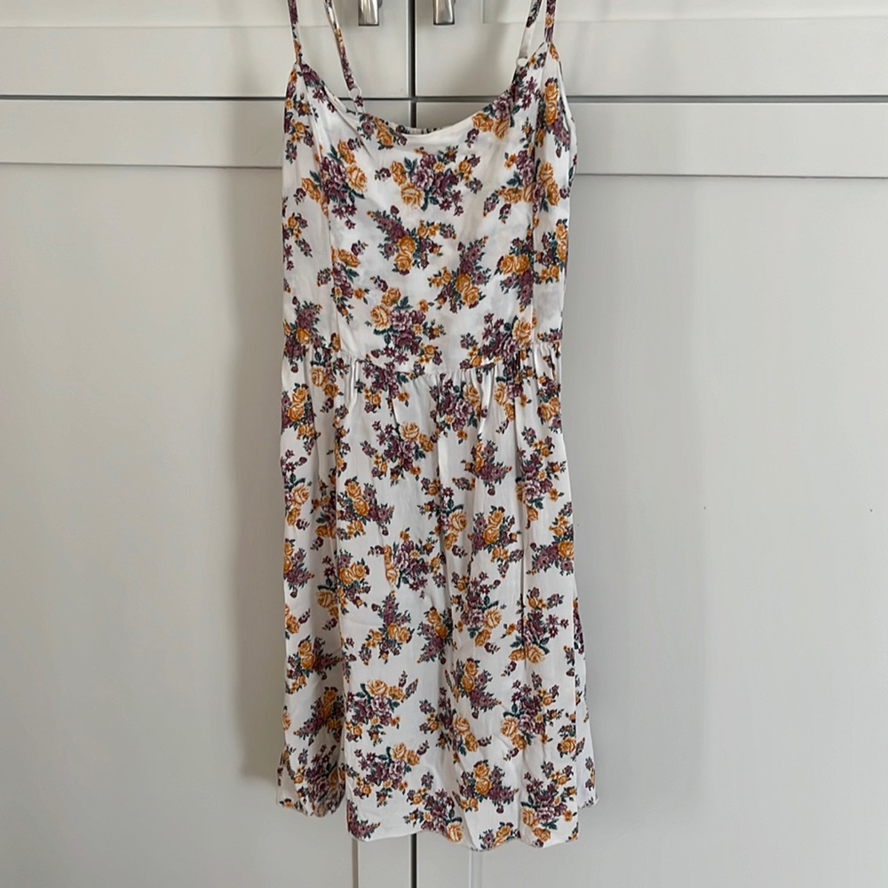 💐Sun dress -flower print